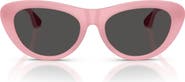 Burberry Kids' 49mm Small Cat Eye Sunglasses