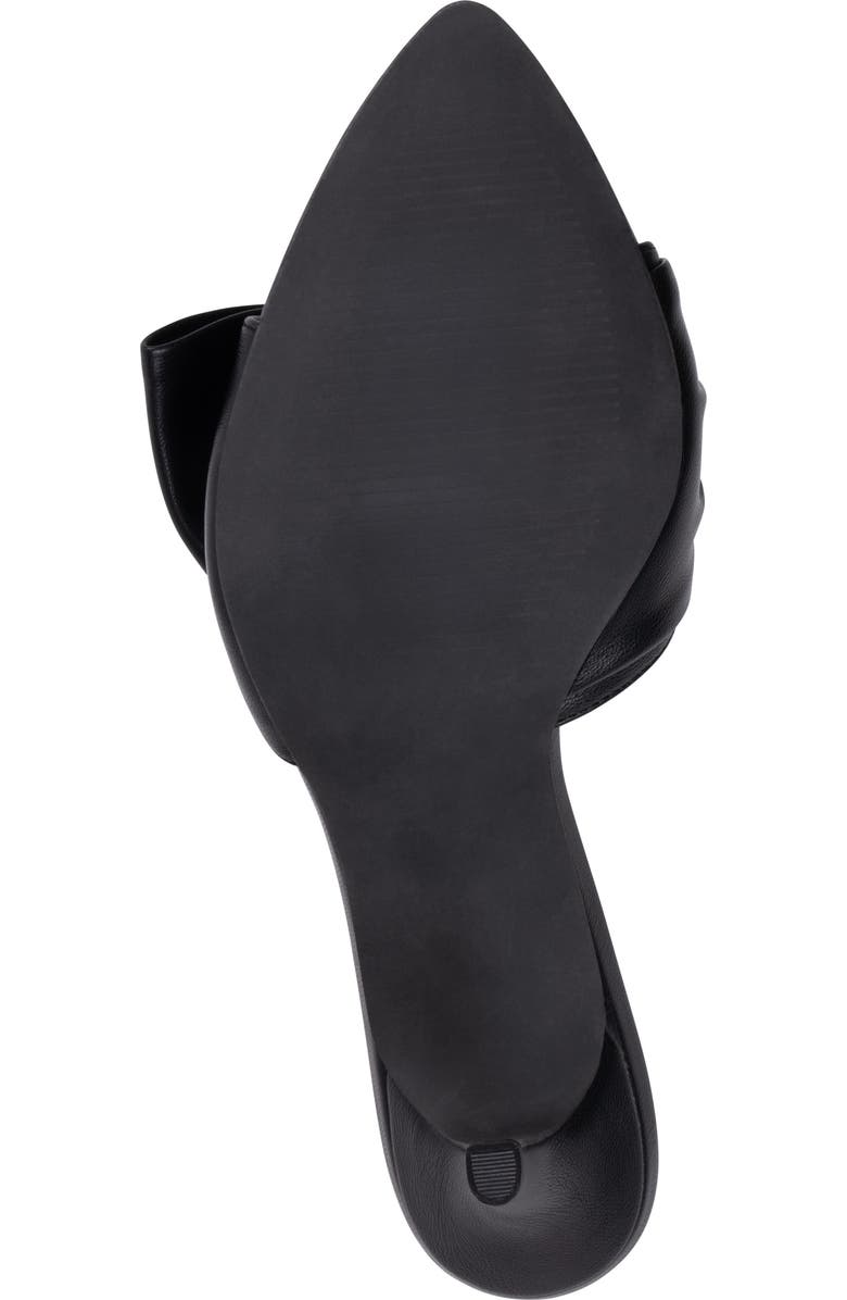 GOOD CHOICE NEW YORK Carmen Bow Slide Sandal, Alternate, color, Black