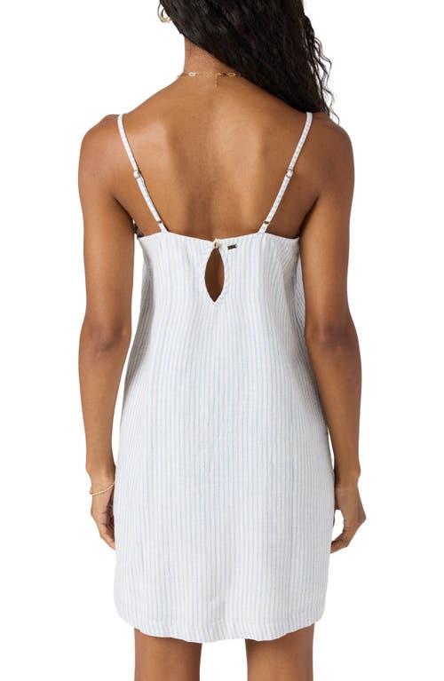 O'neill Wilda Stripe Mini Sundress In Purple