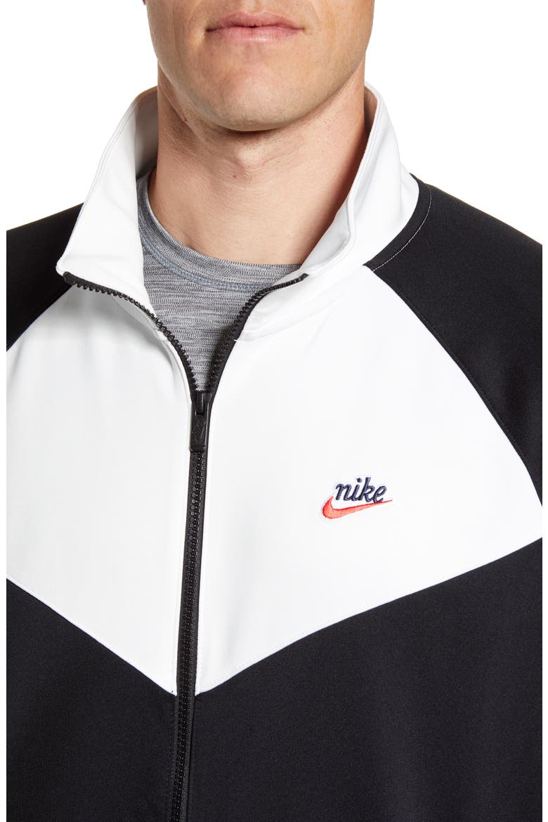 Sportswear Windrunner Colorblock Jacket, Alternate, color, BLACK/ SUMMIT WHITE/ BLACK