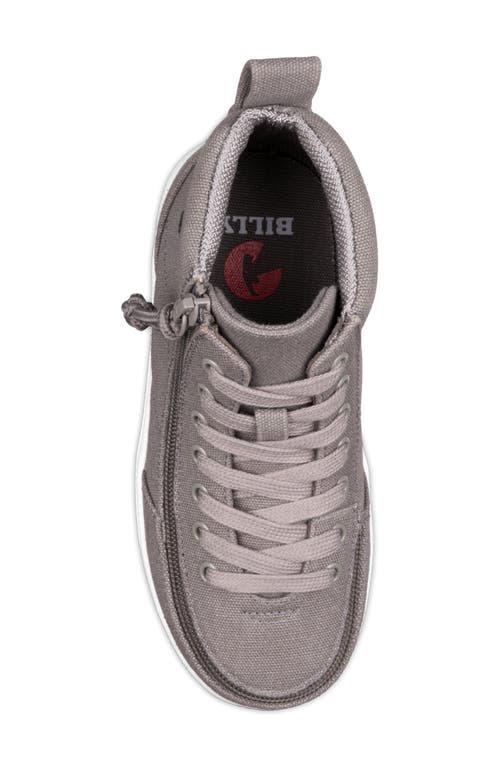 Billy Footwear Kids' Classic Dr High Ii Sneaker In Gray