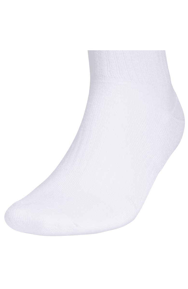 adidas Assorted 3-Pack Roller 4.0 Crew Socks, Alternate, color, White/ Heather Grey/ Black