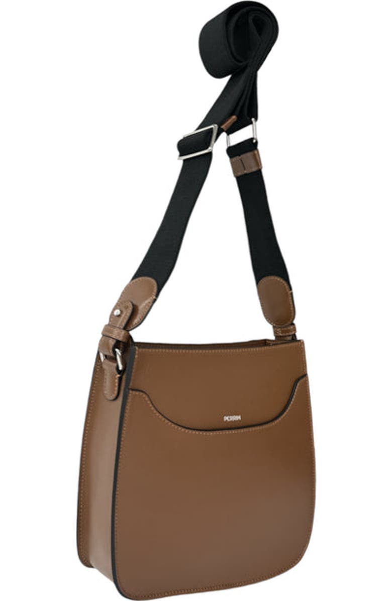 PERRIN PARIS Cabbie Xbody Bag, Alternate, color, Sepia