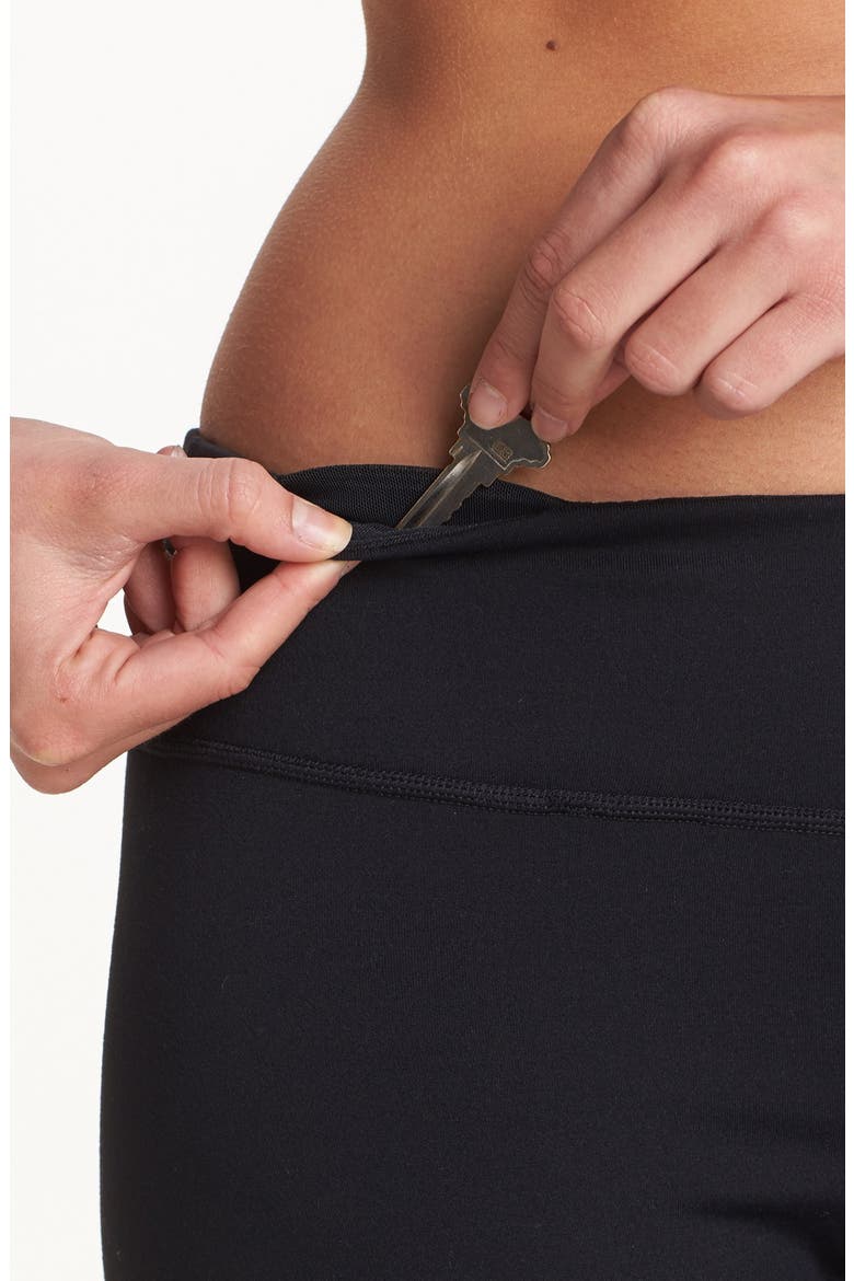 Live In Streamline Reversible Capris, Alternate, color, BLACK
