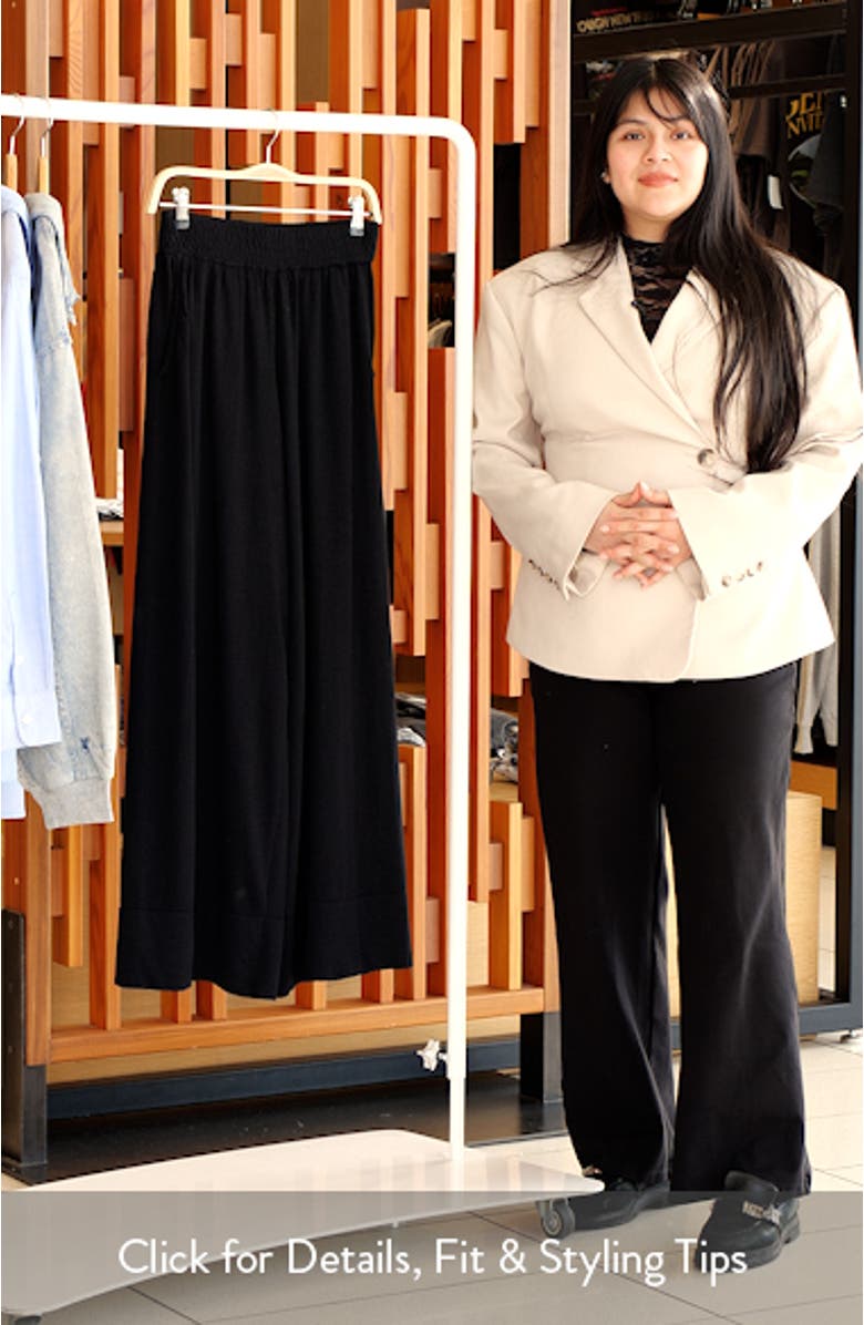 Fine Gauge Knit Pants, sales video thumbnail