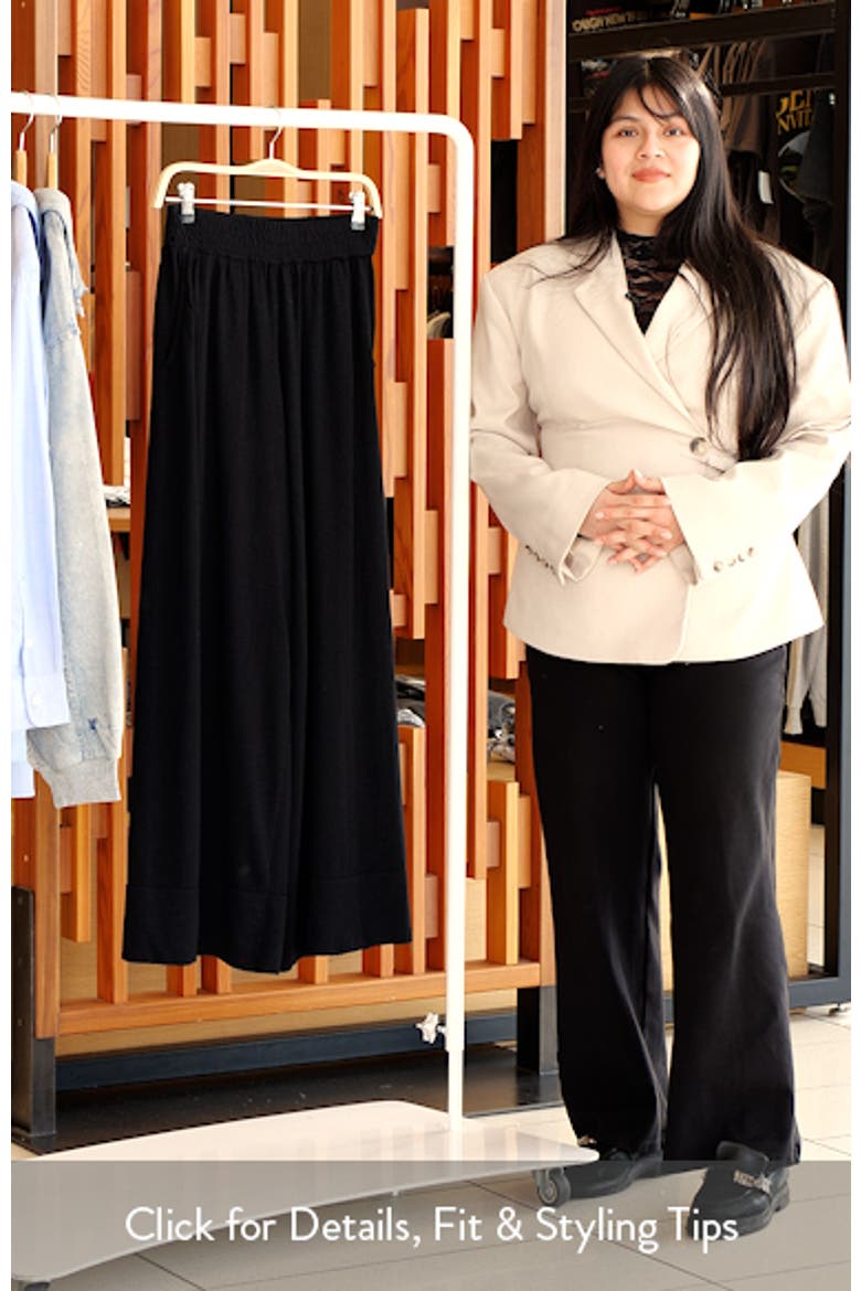 Fine Gauge Knit Pants video