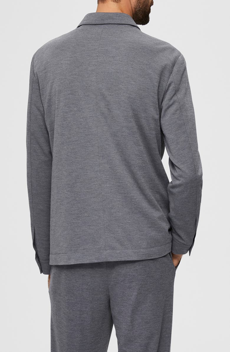 Selected Homme Jim Flex Hybrid Jersey Blazer Jacket, Alternate, color, 