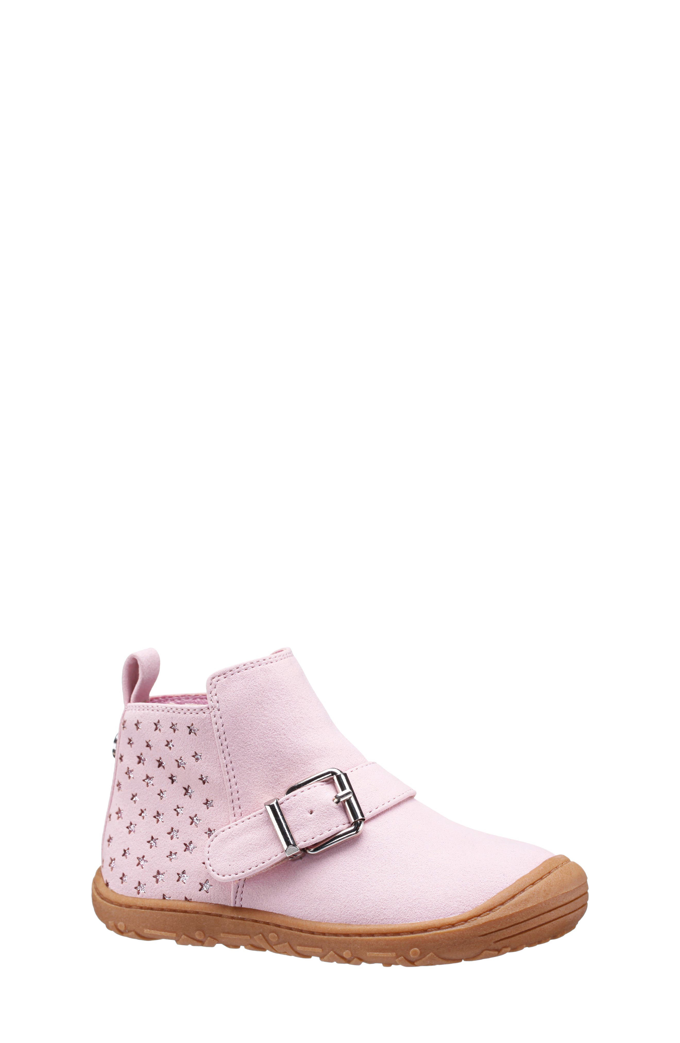  Blush Suede/ Glitter