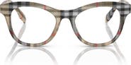 Burberry 46mm Cat Eye Optical Glasses
