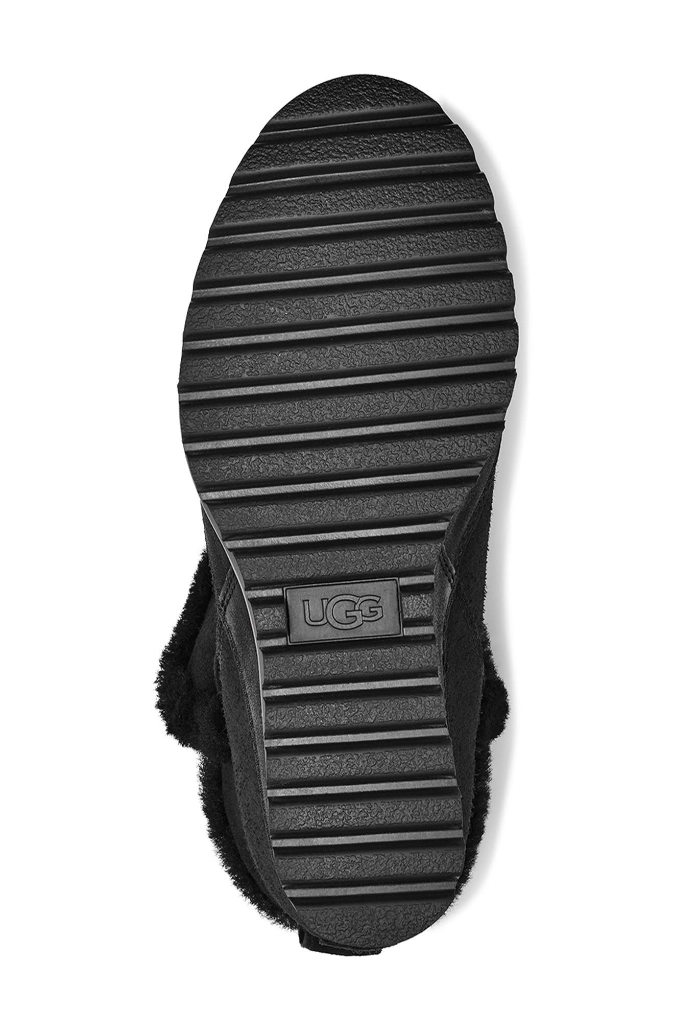 UGG<sup>®</sup> Malvella Waterproof Boot with Genuine Shearling Trim, Alternate, color, 