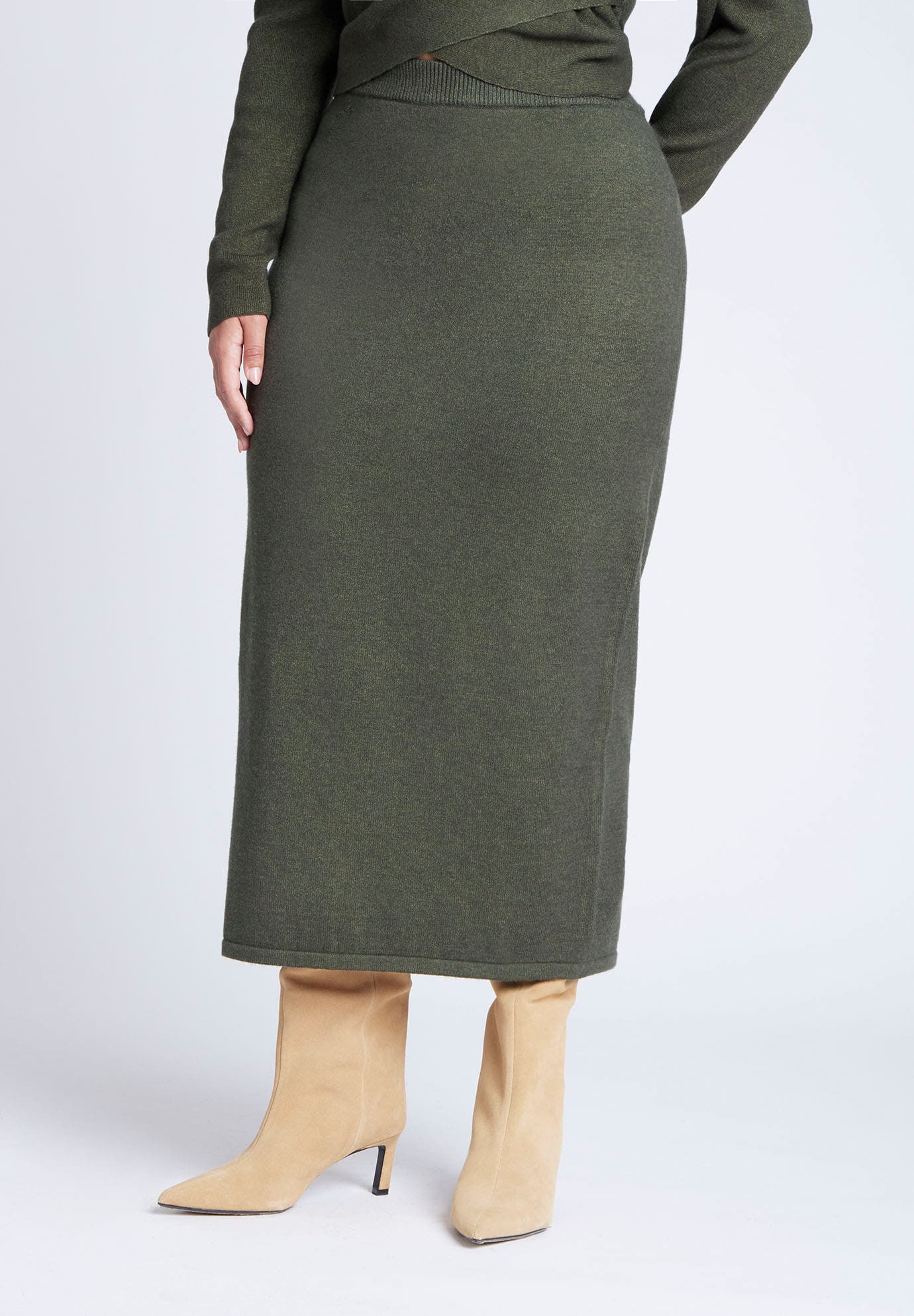 Sweater Column Skirt - image 2