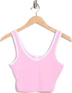 YOGALICIOUS Emmy Double Jersey Crop Tank
