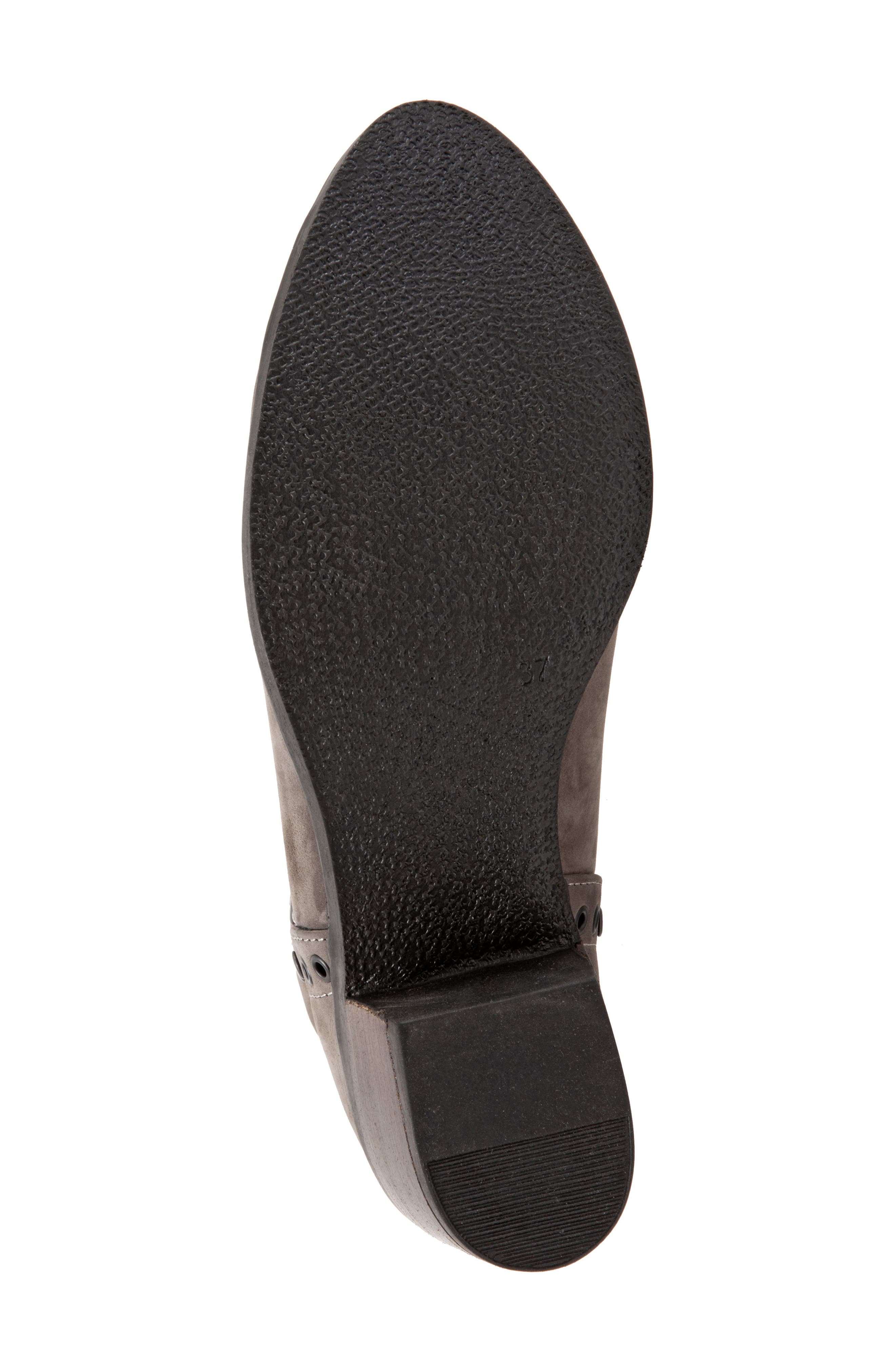Cora Bootie, Alternate, color, GREY NUBUC