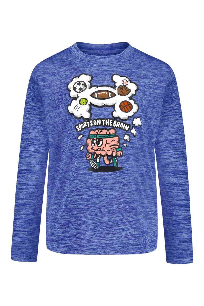 Kids' Twist Sports Long Sleeve Graphic Tee, Main, color, TEAM ROYAL
