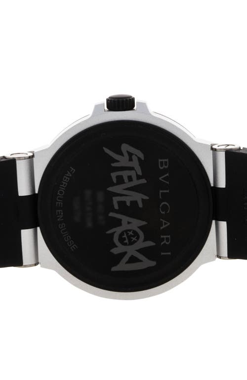 Watchfinder & Co. Bvlgari  2022 Steve Aoki Special Edition Aluminium Watch, 40mm In White