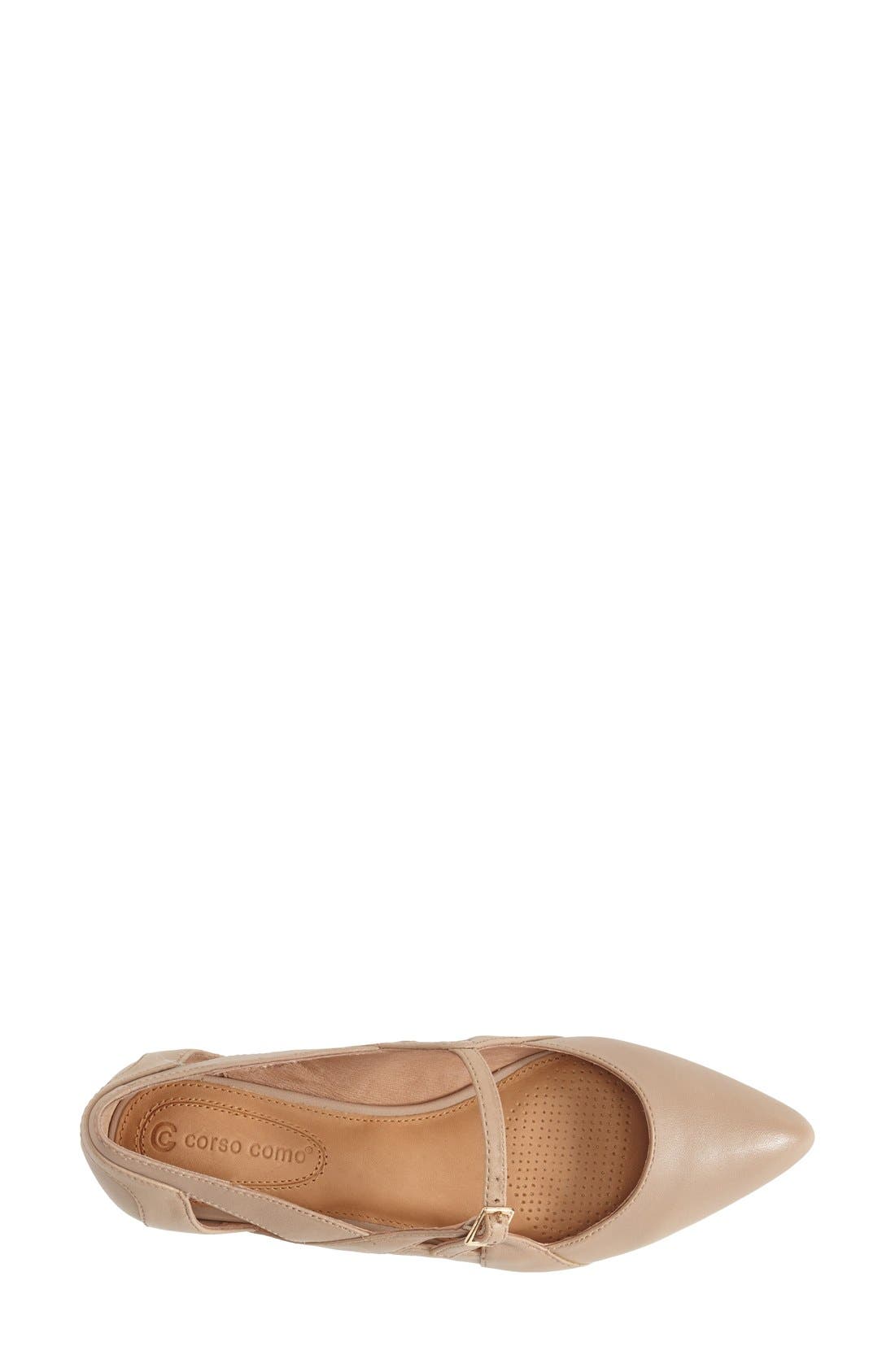 'Mystic' Cutout Flat, Alternate, color, SAND