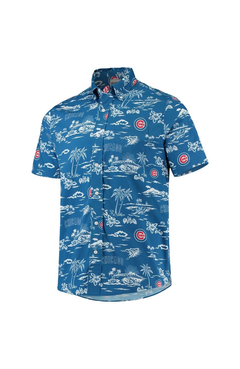 Reyn Spooner Men's Reyn Spooner Royal Chicago Cubs Kekai Button-Down Shirt, Alternate, color,