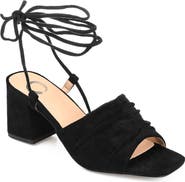 Journee Collection Felisity Vegan Lace-Up Tie Pump