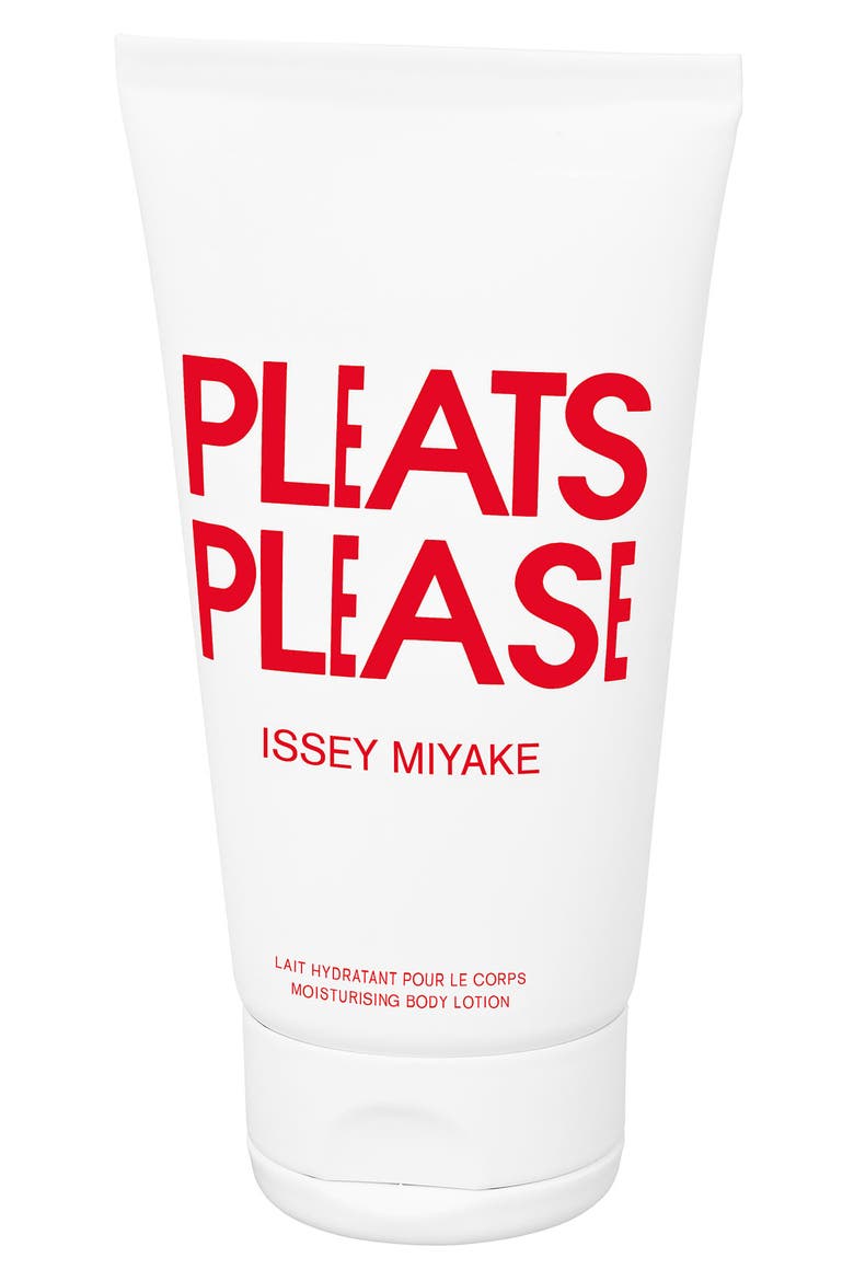'Pleats Please' Moisturizing Body Lotion, Main, color, NO COLOR