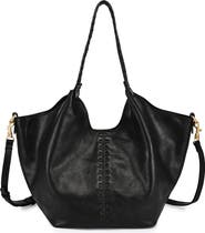 OLD TREND Magnolia Genuine Leather Handwoven Convertible Tote