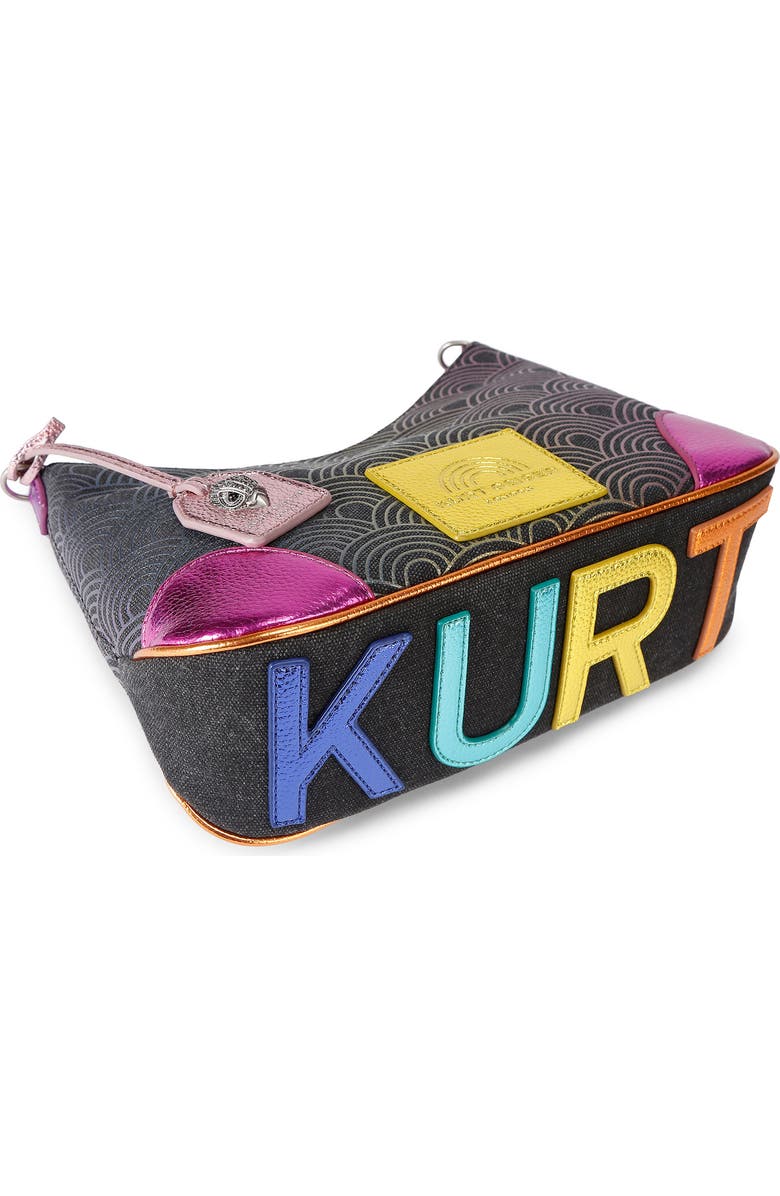 Kurt Geiger London Small Southbank Hobo Bag, Alternate, color, Charcoal