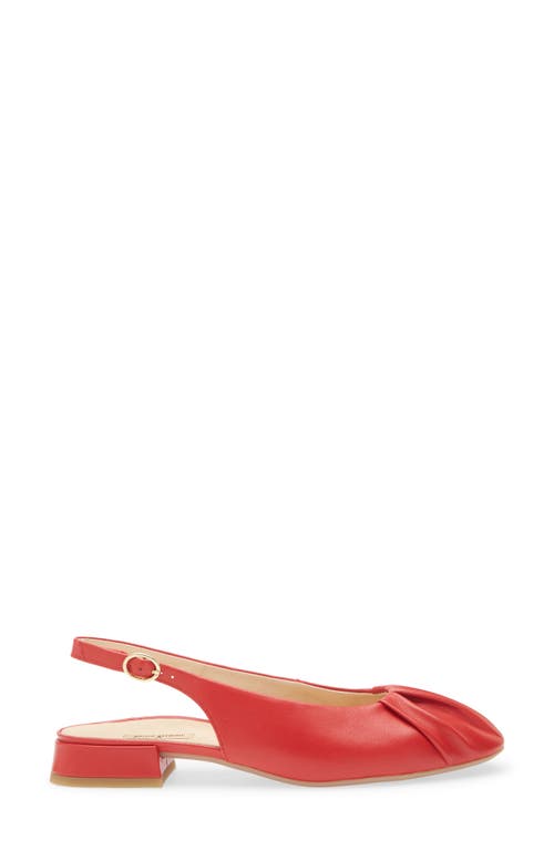 Paul Green Adele Slingback Flat In Salsa Soft Nappa