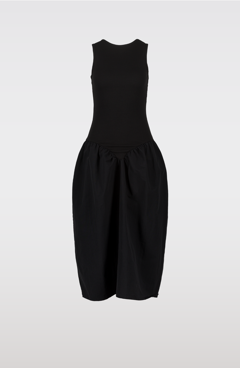 SAEMDI Sporty Peplum Dress, Main, color, 