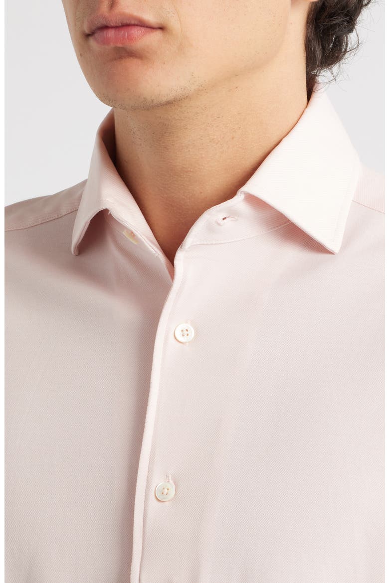 Devon OoohCotton® Button-Up Shirt, Alternate, color, PRIMEROSE