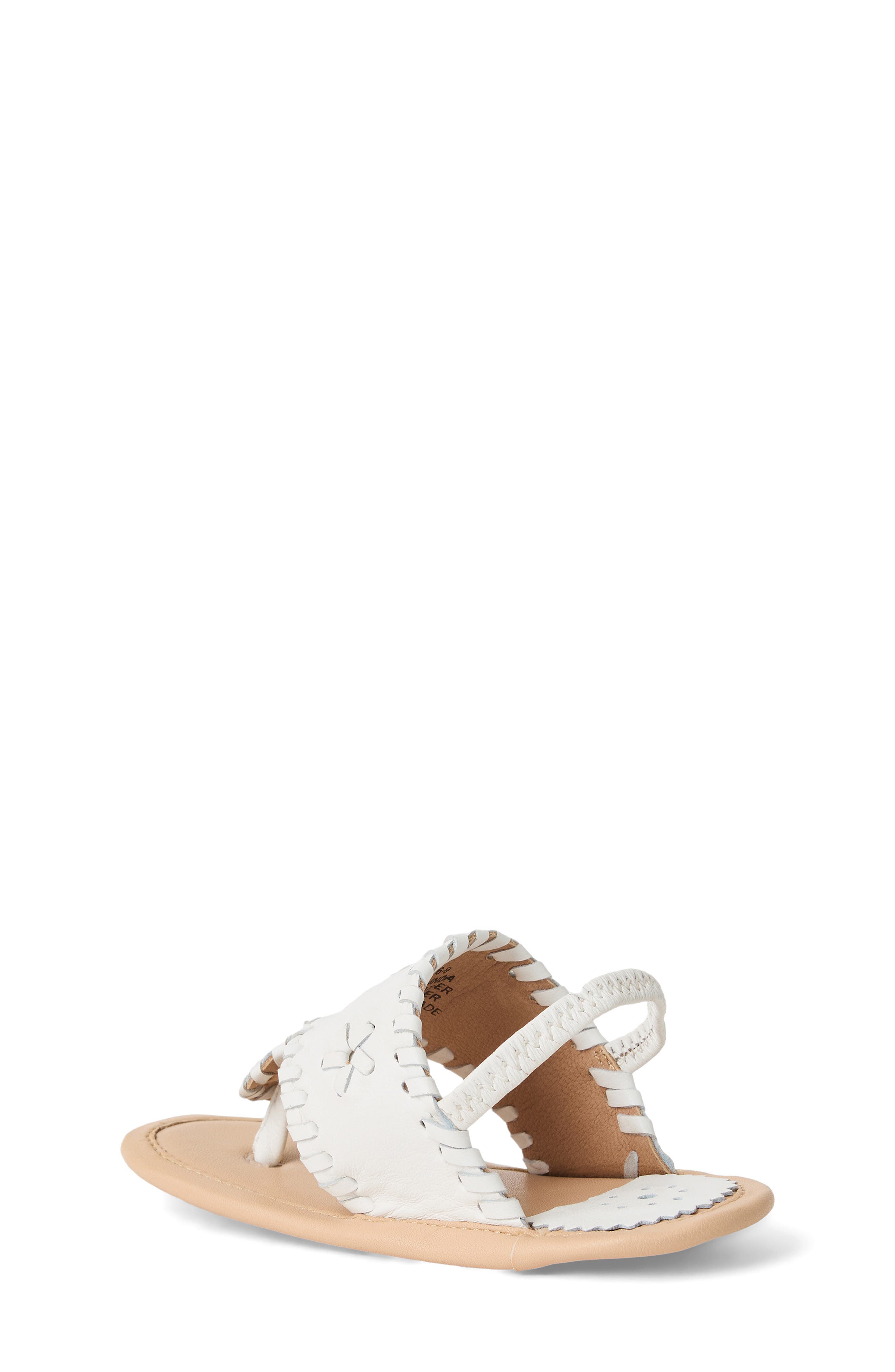 Jack Rogers Jacks Slingback Sandal, Alternate, color, White