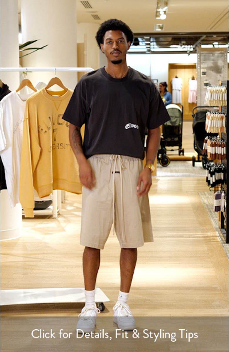 Jersey Basketball Sweat Shorts, sales video thumbnail