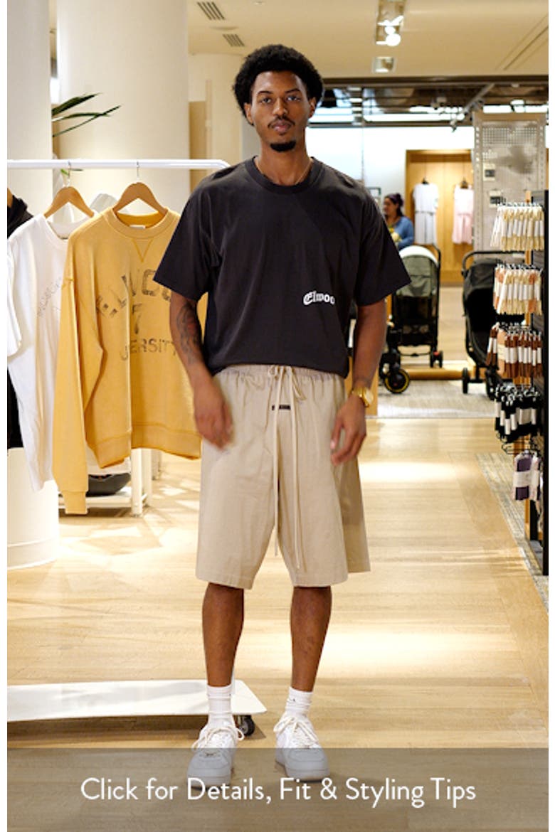 Jersey Basketball Sweat Shorts video