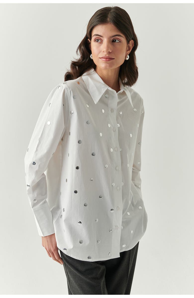 Exquise Murphy Long Sleeve Shirt, Alternate, color, Ecru