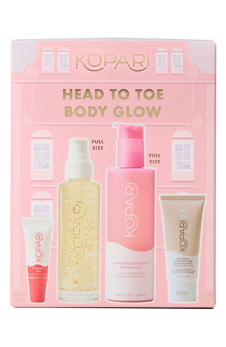 Kopari Head to Toe Body Glow Set (Limited Edition) $98 Value, Alternate, color, 