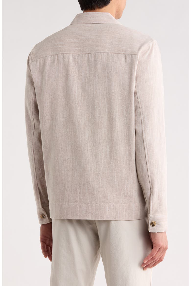 Percy Overshirt, Alternate, color, MOONSTONE
