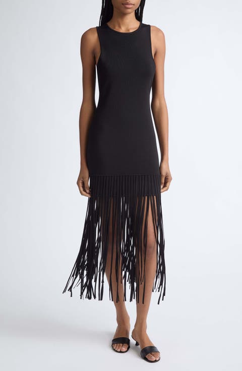 Margaux Racerback Fringe Dress