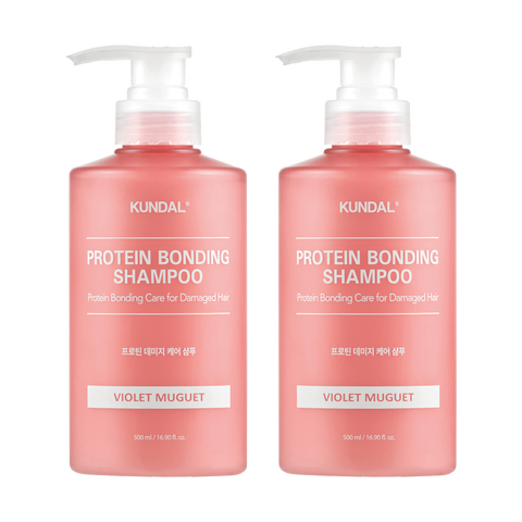 Protein Bonding Care Shampoo Violet Muguet 2 Pack
