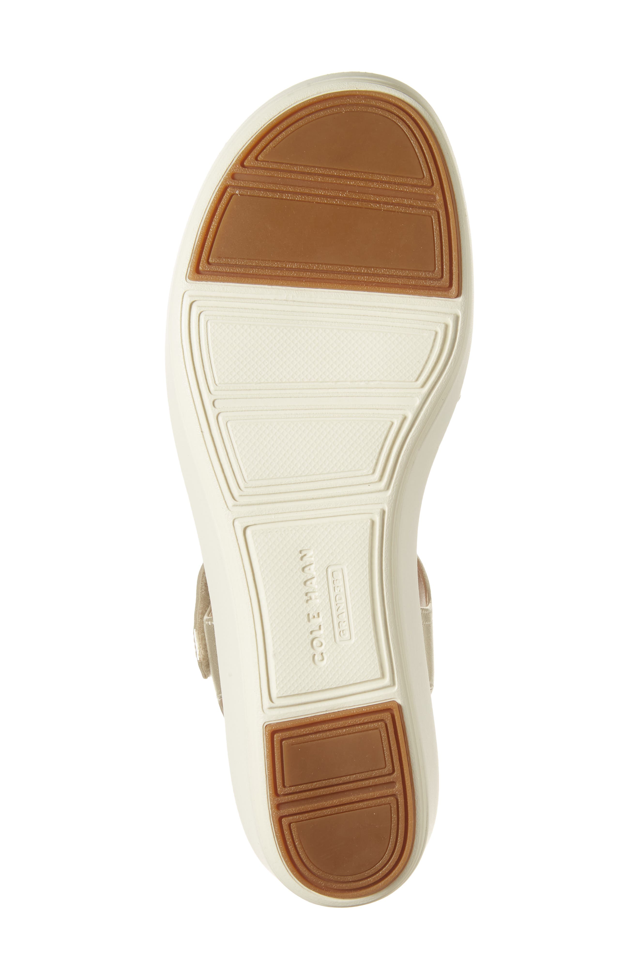 Cole Haan OriginalGrand Peyton Flatform Sandal (Women, Alternate, color, Soft Gold Metallic/ Ivory