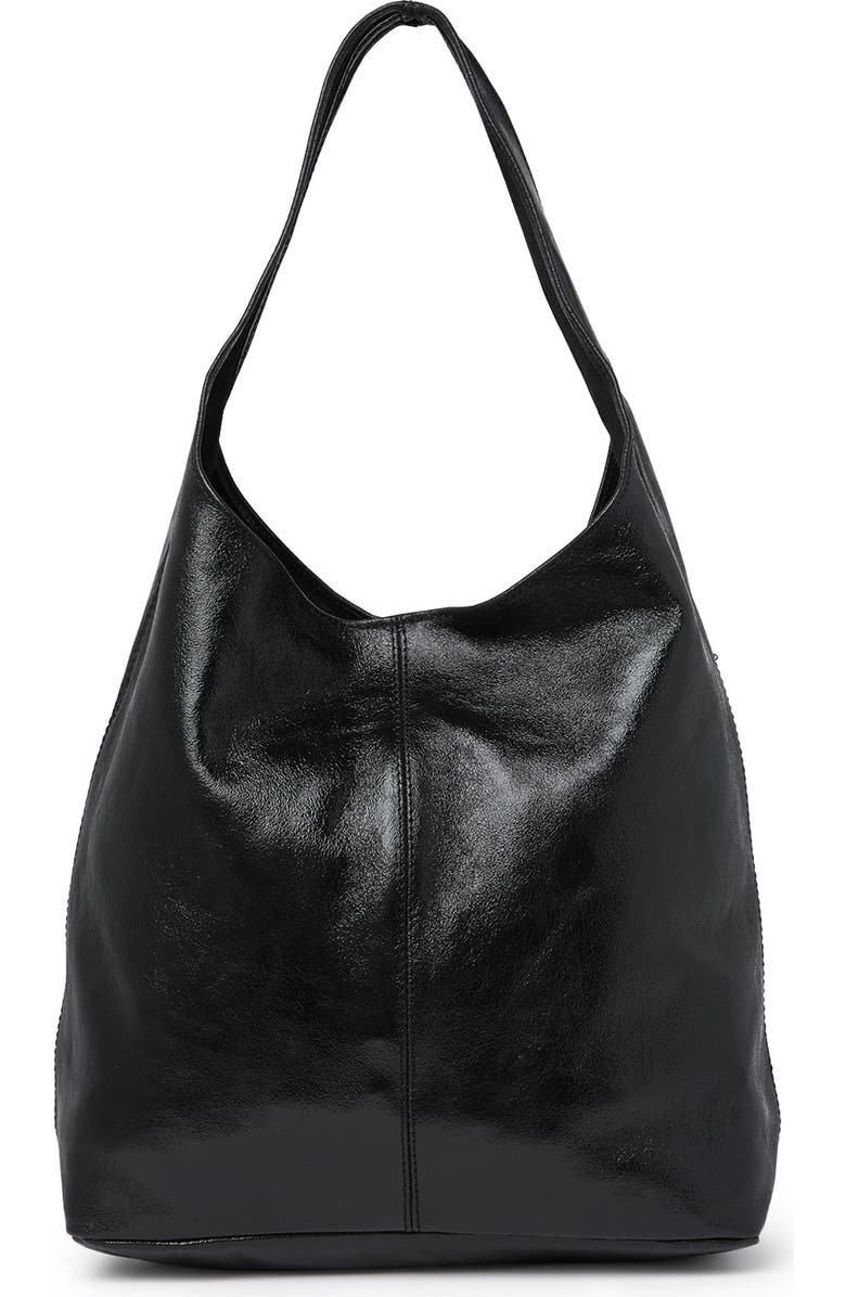 SOFIA CARDONI Metallic Leather Hobo Bag, Alternate, color,