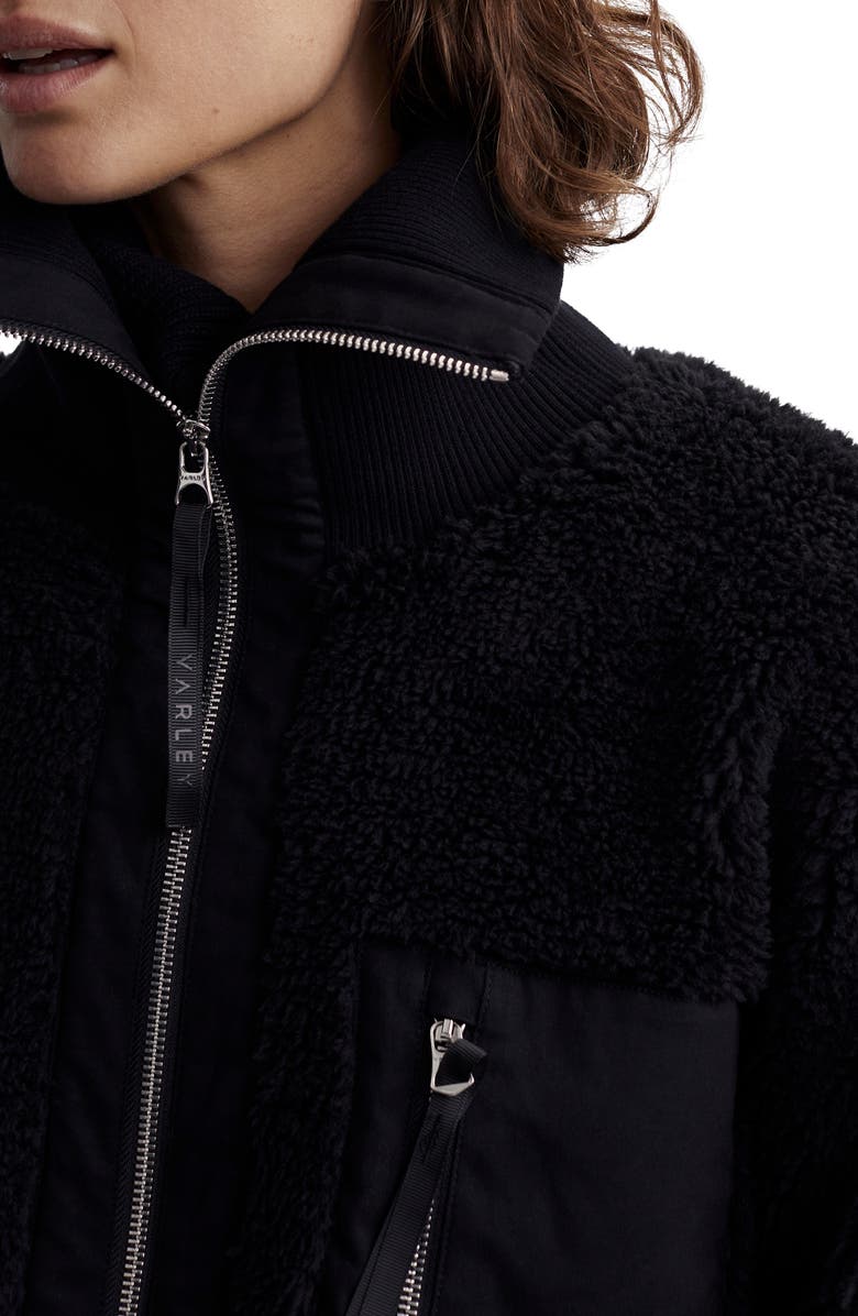 Varley Myla High Pile Fleece Jacket, Alternate, color, 