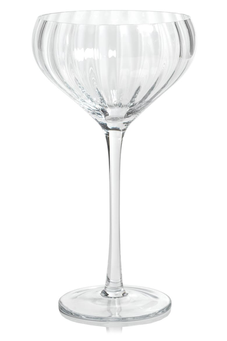 Malden Optic Set of 4 Cocktail Glasses, Main, color, CLEAR