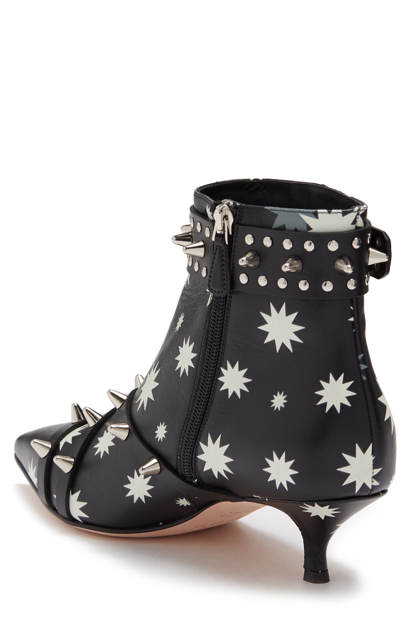 RED Valentino Studded Starburst Kitten Heel Bootie (Women) | Nordstromrack