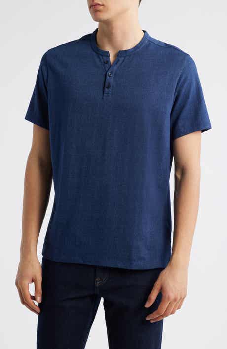 Robert Barakett Whitley Short Sleeve Henley