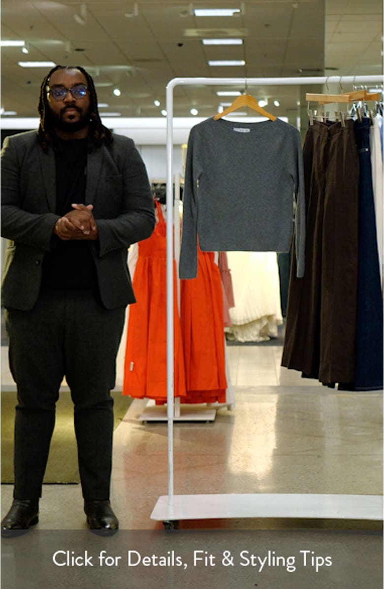 Boat Neck Rib Sweater, sales video thumbnail