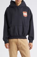 Rhude Filtaro Crest Logo Cotton Fleece Hoodie