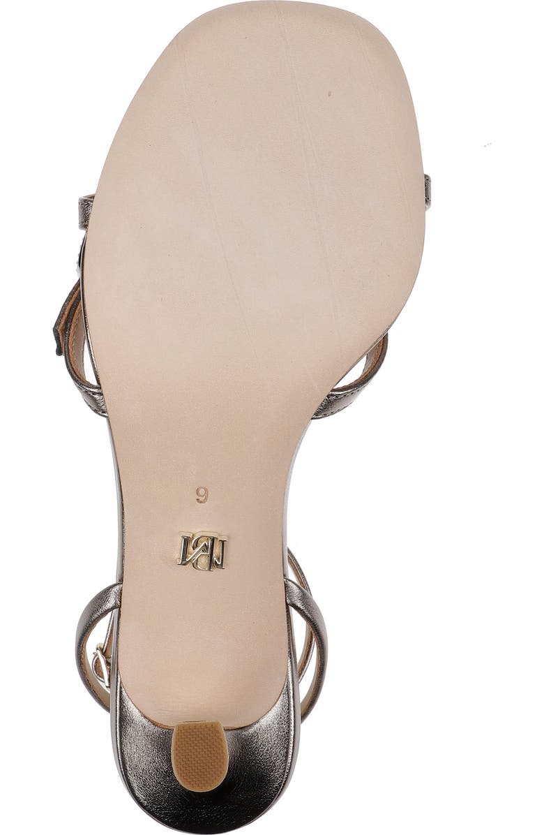 Badgley Mischka Collection Brynna Ankle Strap Sandal, Alternate, color, Light Bronze