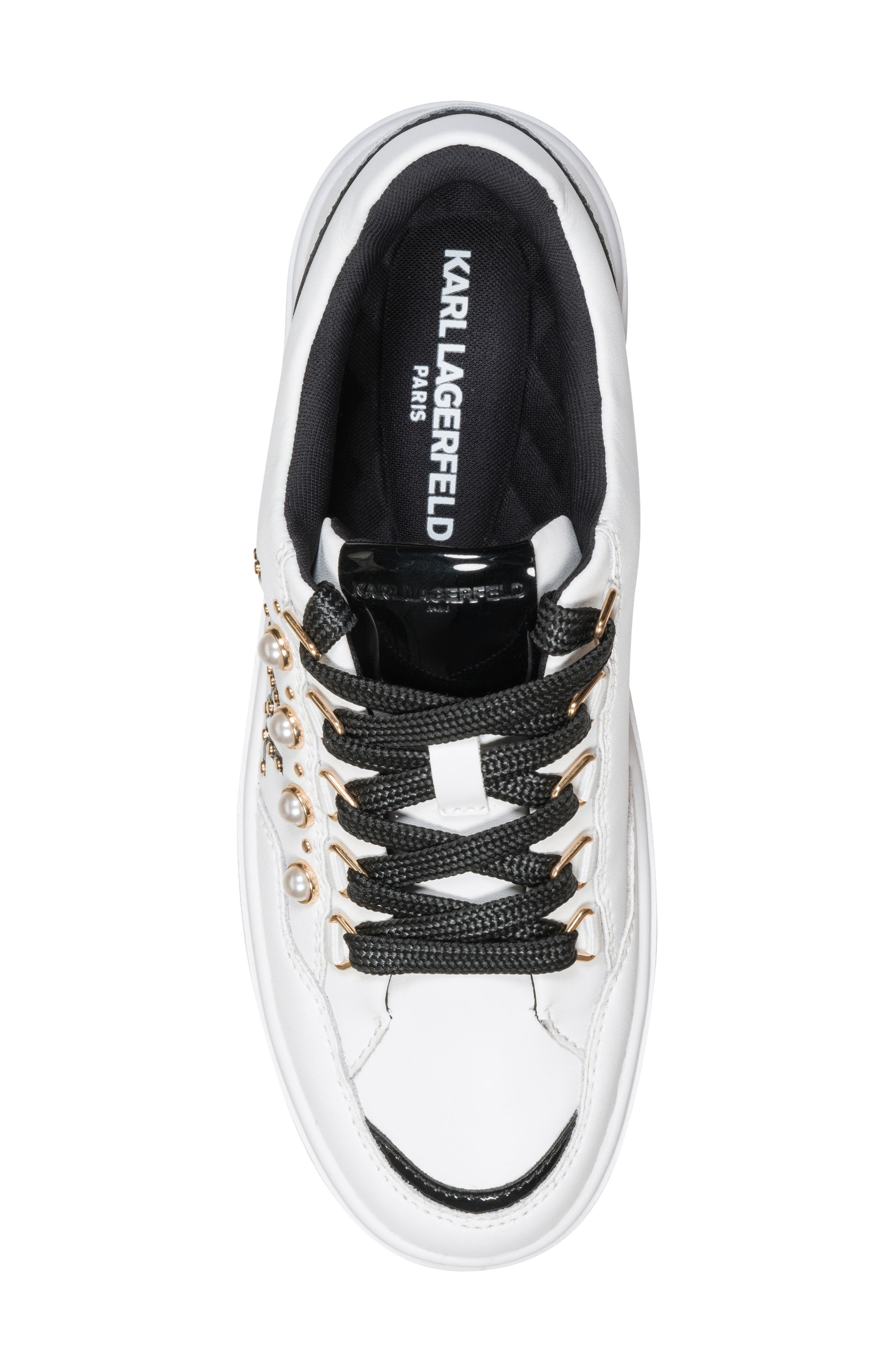 Stazie Sneaker, Alternate, color, BRIGHT WHITE/ BLACK