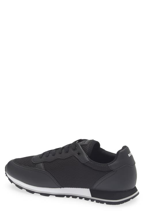 Hugo Boss Boss Parkour Runn Sneaker In Black
