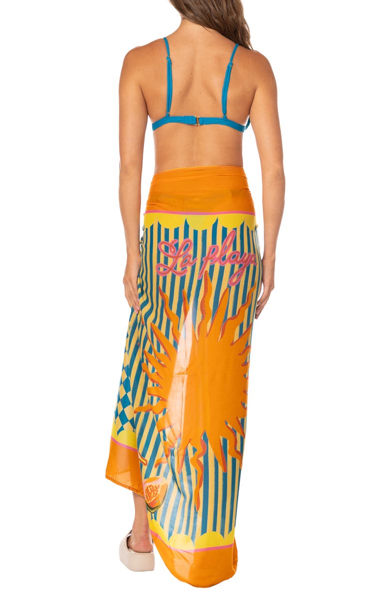 Maaji Tropic Camouflage Isla Cover-Up Pareo, Alternate, color,