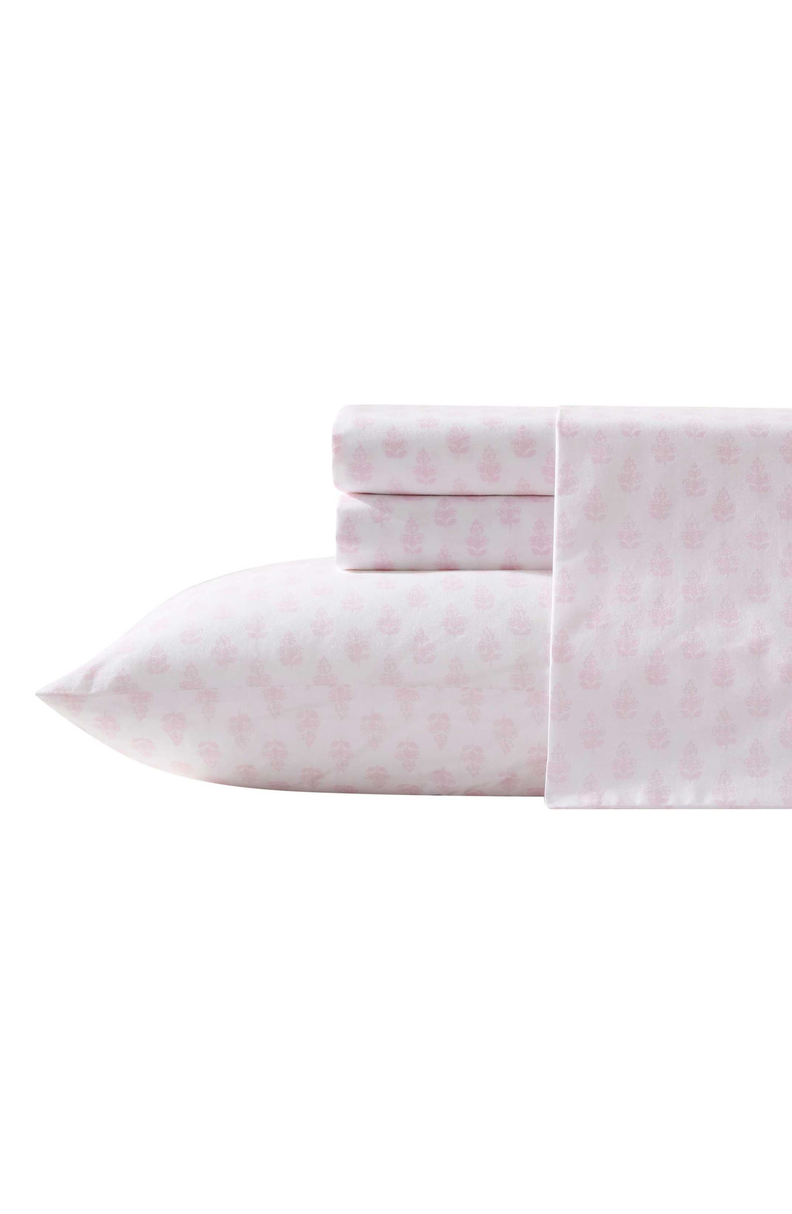 Laura Ashley Francesca 4-Piece Cotton Sheet Set