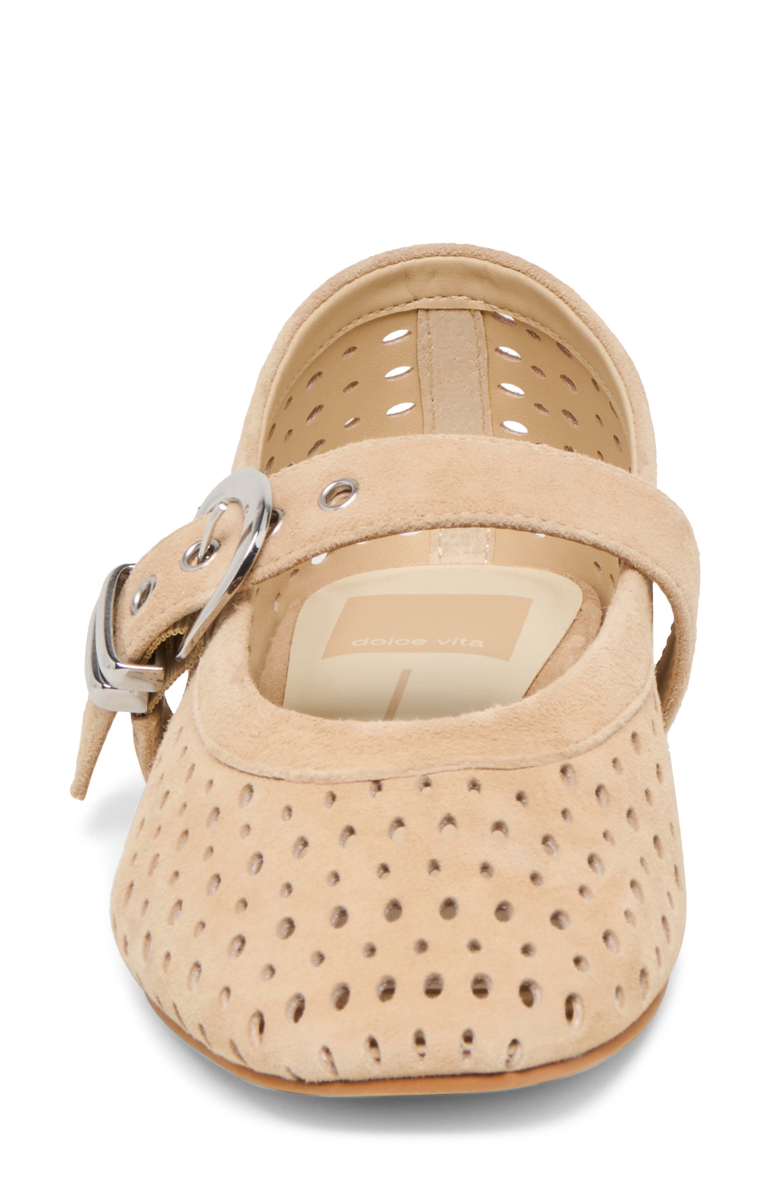 Mikel Mary Jane Flat, Alternate, color, CAMEL PERF